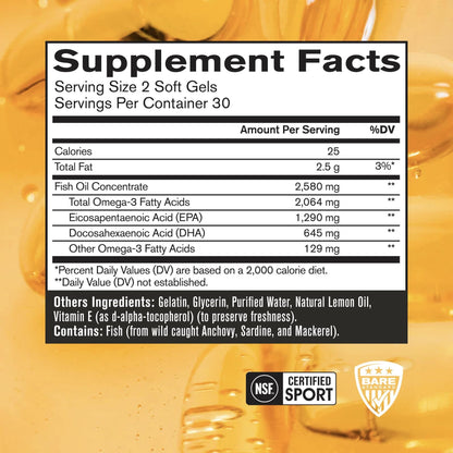 Strong Omega / Fish Oil Soft Gel